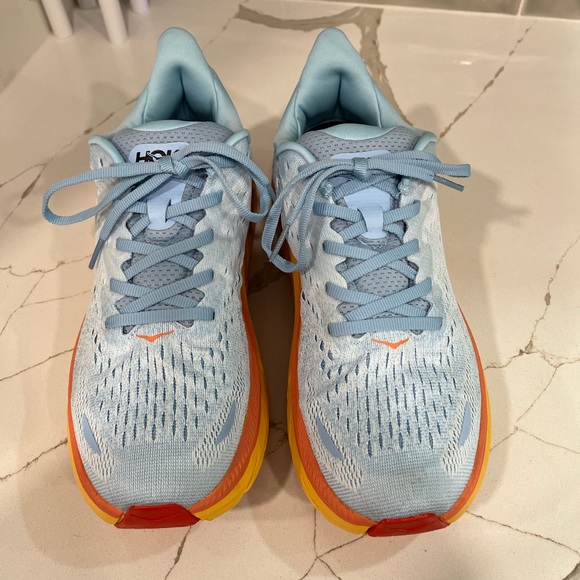 Hoka Clifton 8 Running Shoes. Men’s Size 9D Color Blue - Picture 5 of 9